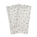 Thekbunny Blue Bay Dot Dinner Napkin - Set Of 2