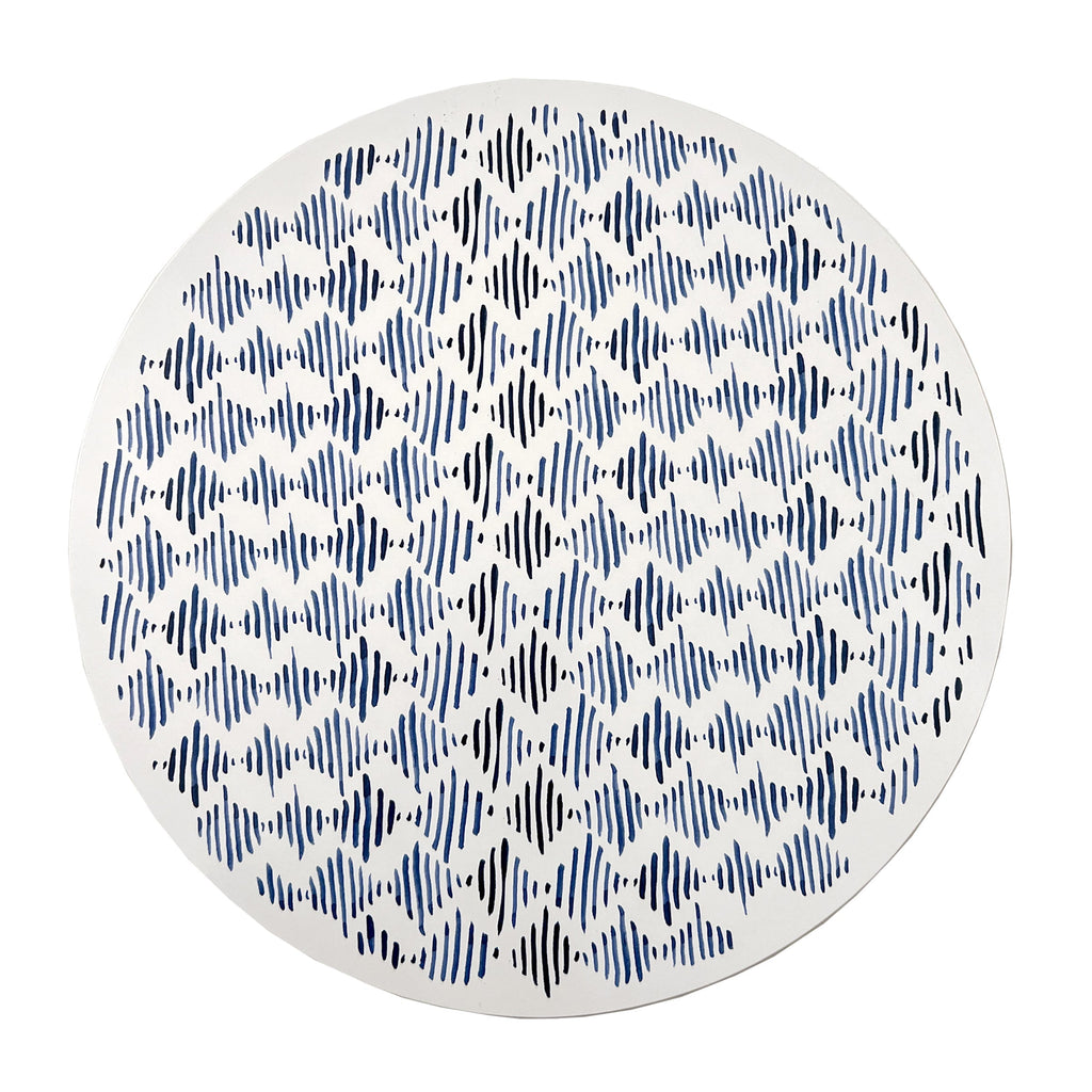Thekbunny Blue Bay Corkback Placemats - Set Of 4