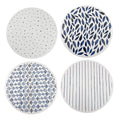 Thekbunny Blue Bay Corkback Placemats - Set Of 4