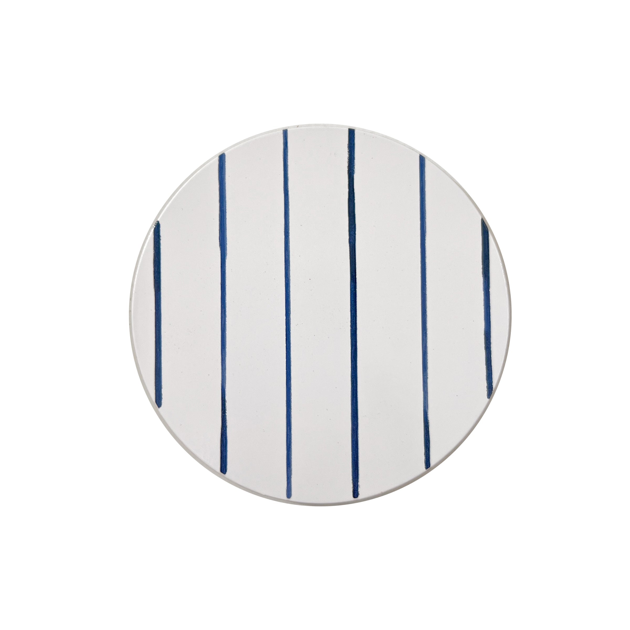 Thekbunny Blue Bay Corkback Coasters - Set Of 4