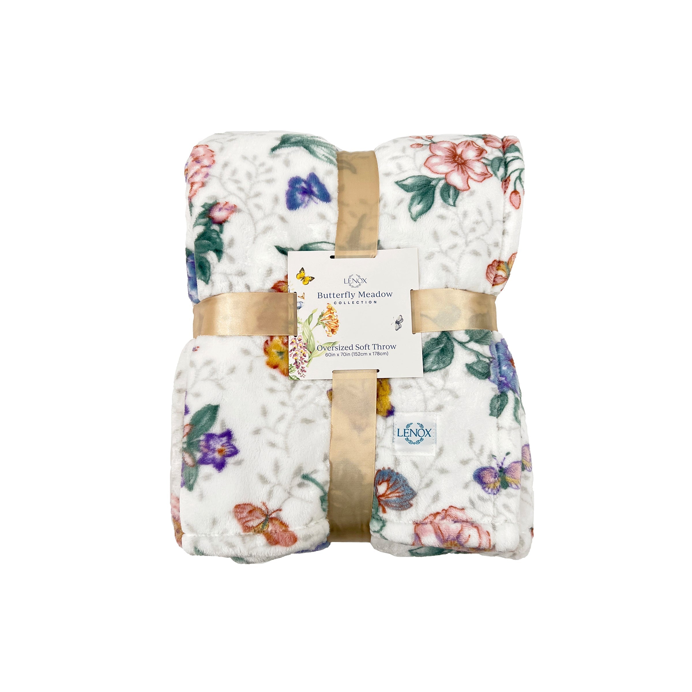 Thekbunny Butterfly Meadow Throw Blanket