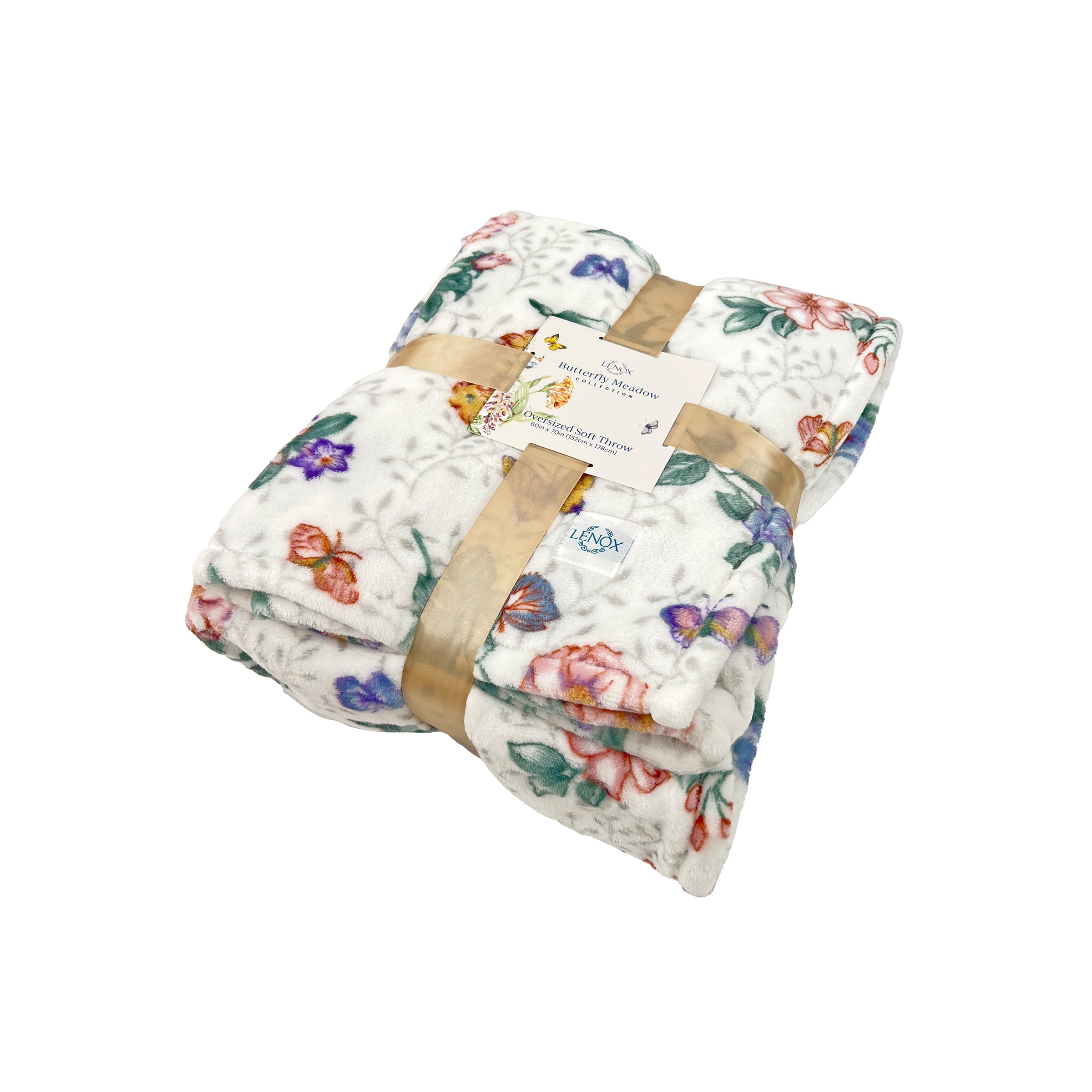 Thekbunny Butterfly Meadow Throw Blanket