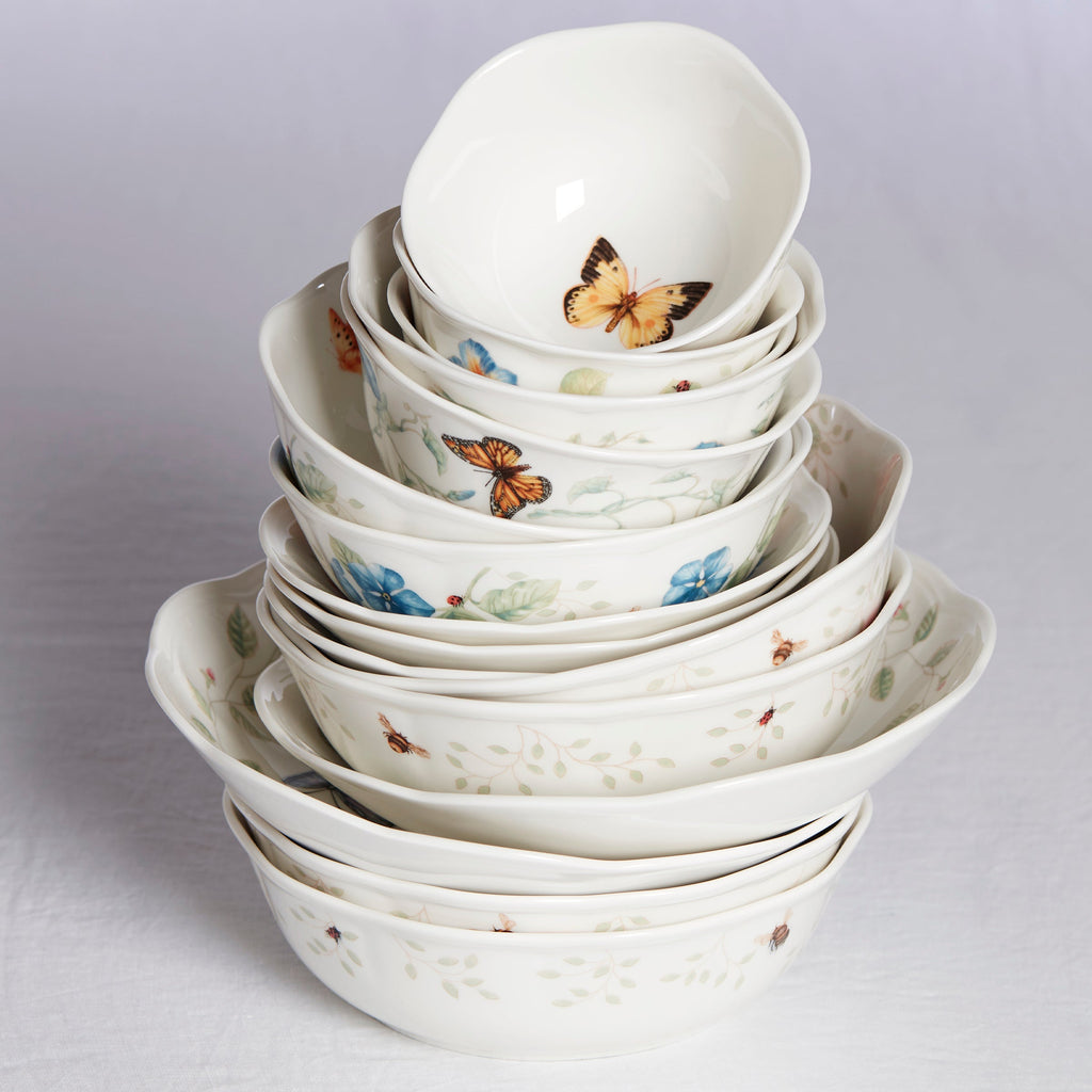Thekbunny Butterfly Meadow Soup Bowl