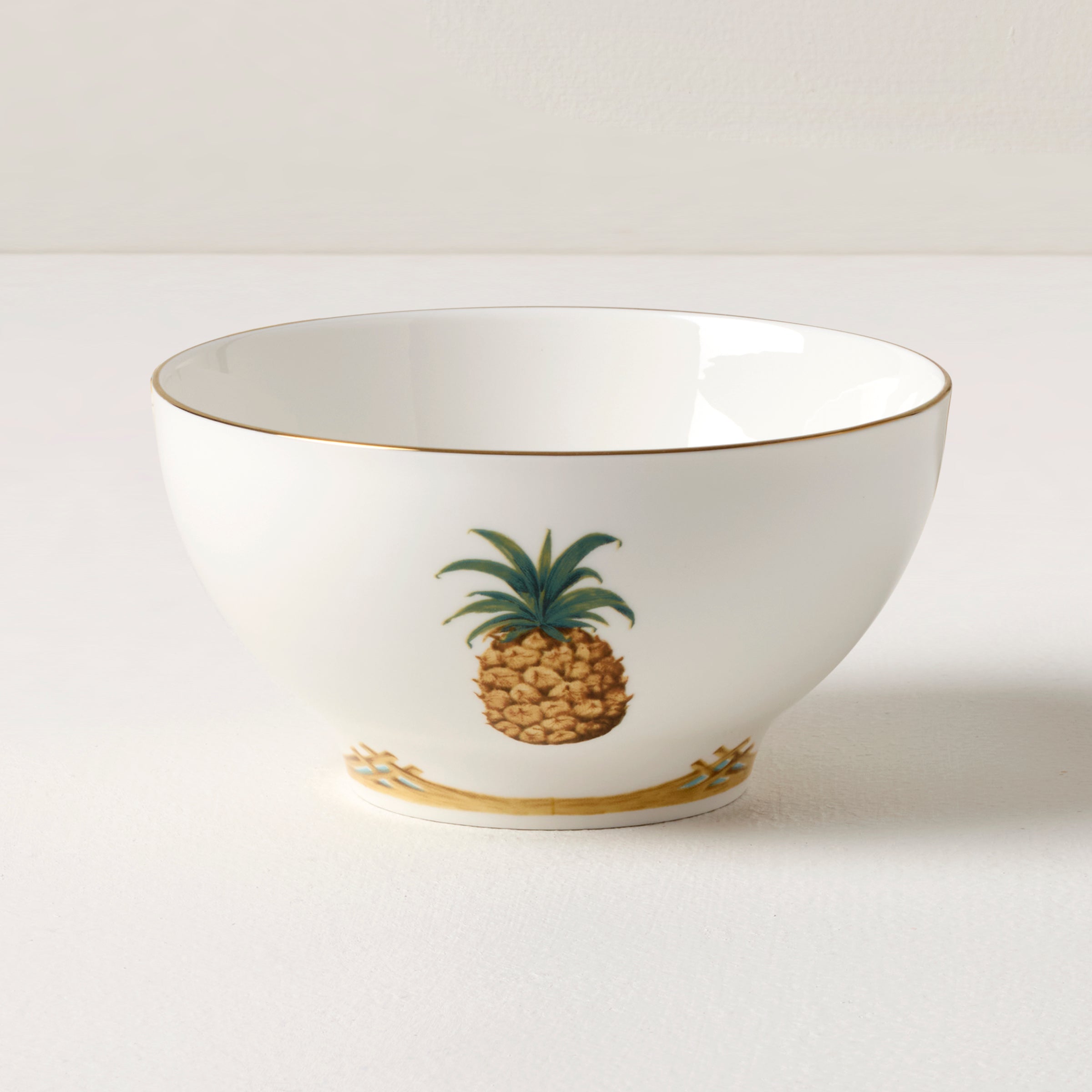 Thekbunny British Colonial Bamboo Rice Bowl