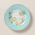 Thekbunny British Colonial Tradewind Accent Plate