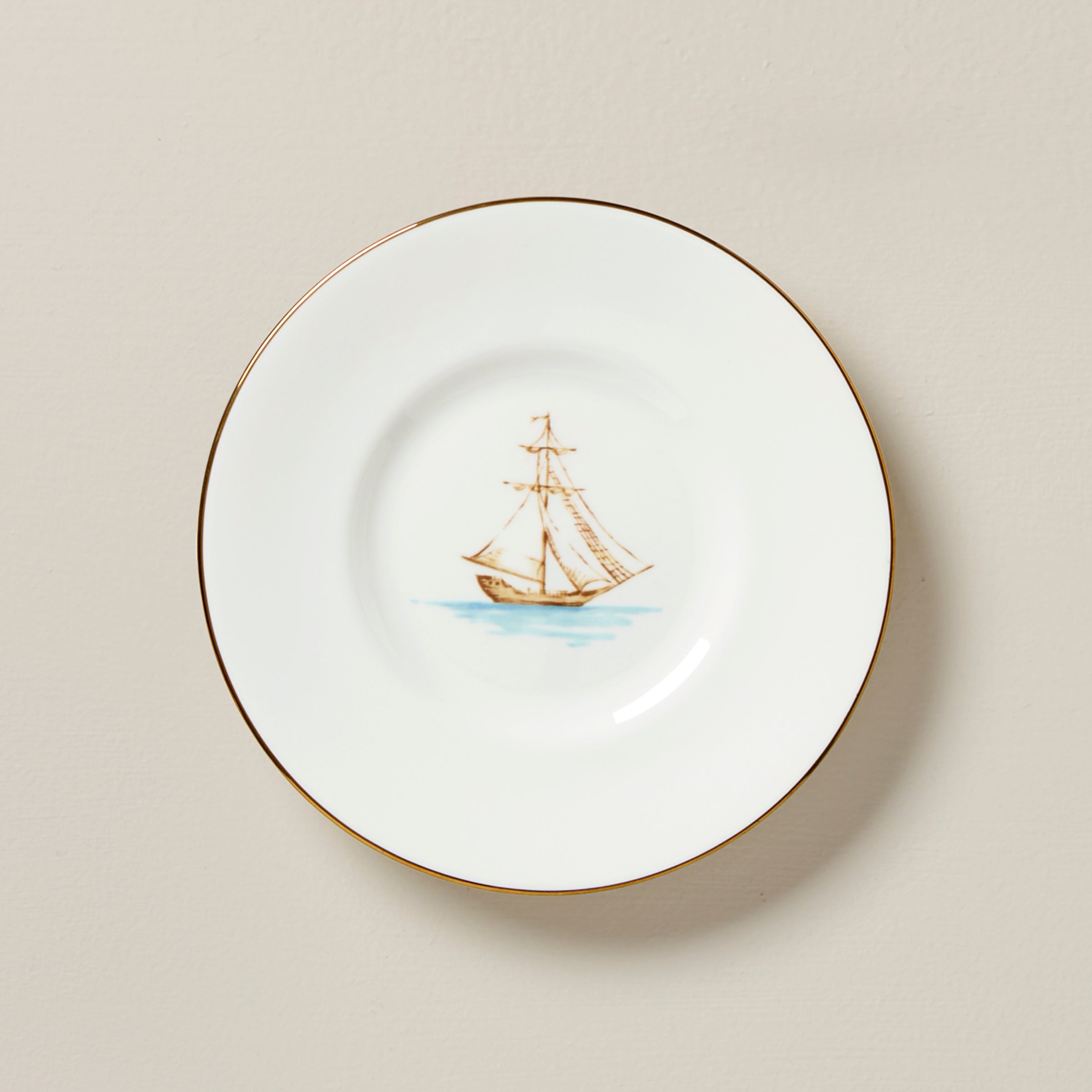 Thekbunny British Colonial Tradewind Dessert Plate