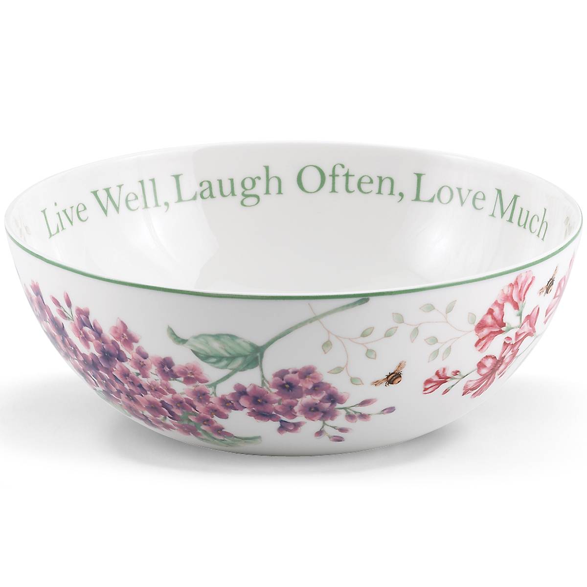 Thekbunny Butterfly Meadow Large Serving Bowl