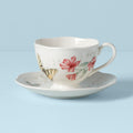 Thekbunny  Butterfly Meadow Dragonfly Cup & Saucer