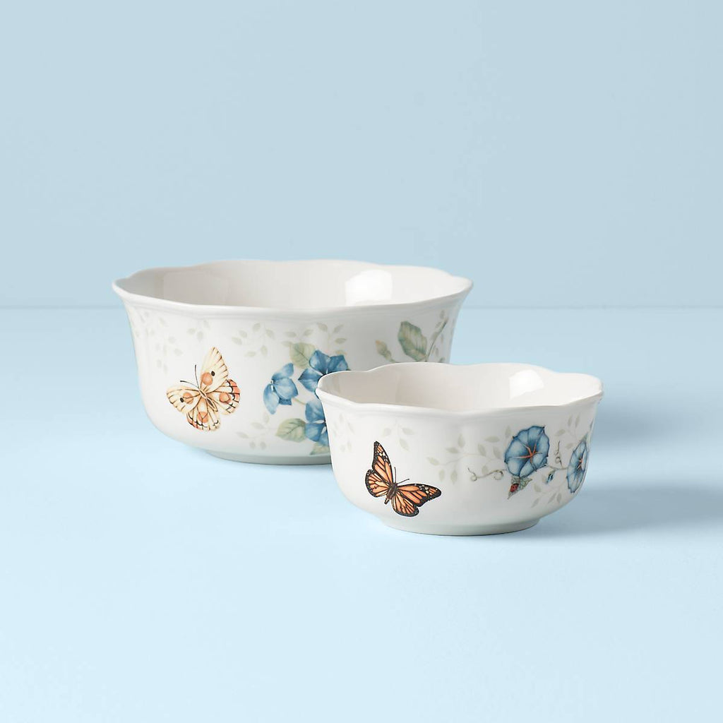 Thekbunny Butterfly Meadow 2-Piece Bowl Set