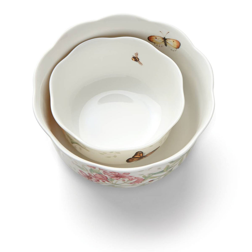 Thekbunny Butterfly Meadow 2-Piece Bowl Set