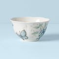Thekbunny Butterfly Meadow Blue Rice Bowl