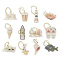 Thekbunny Summer 12-Piece Mini Ornament Set