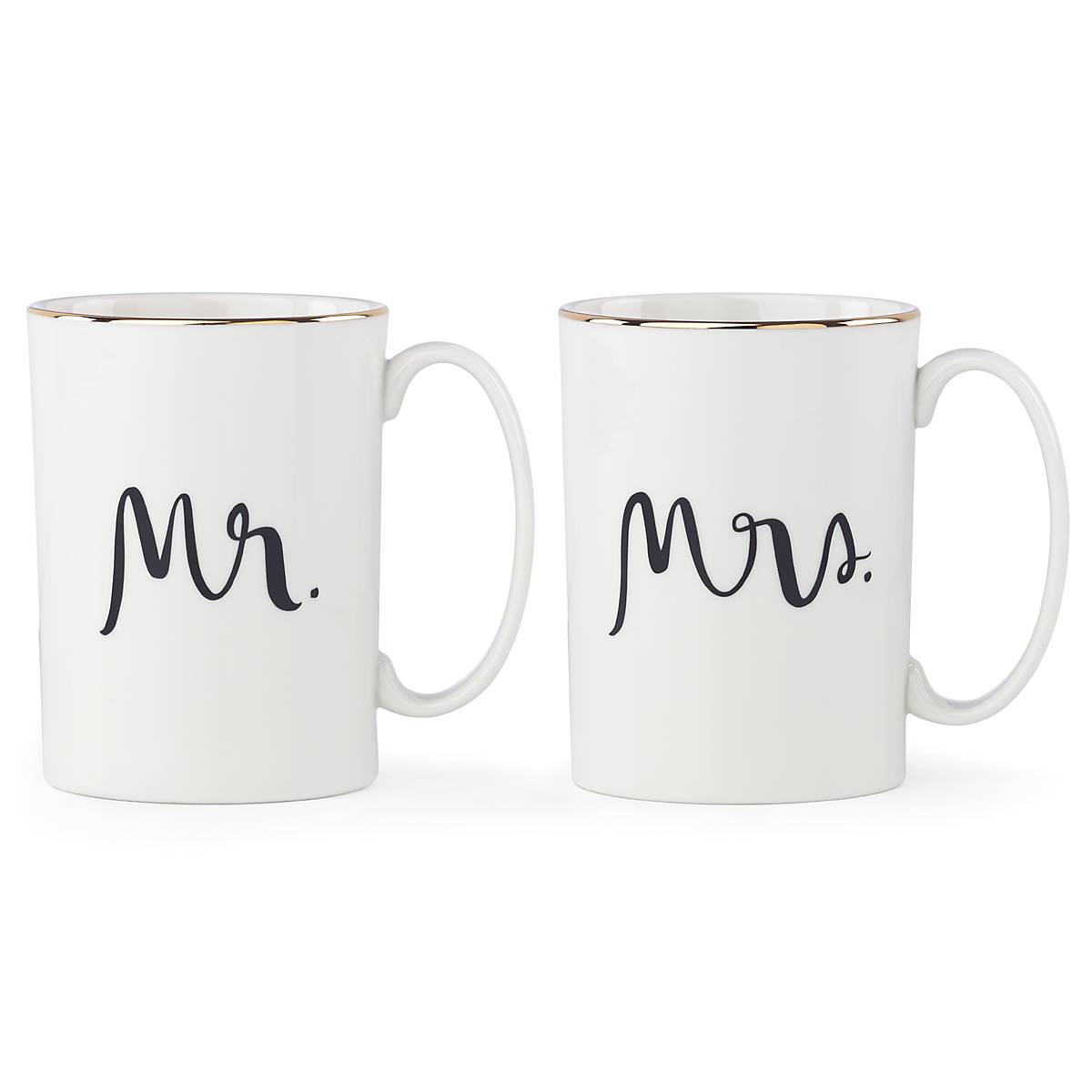 Thekbunny Bridal Party   Mr   &   Mrs   2-Piece Mug Set