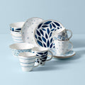 Thekbunny Blue Bay 12-Piece Dessert Set