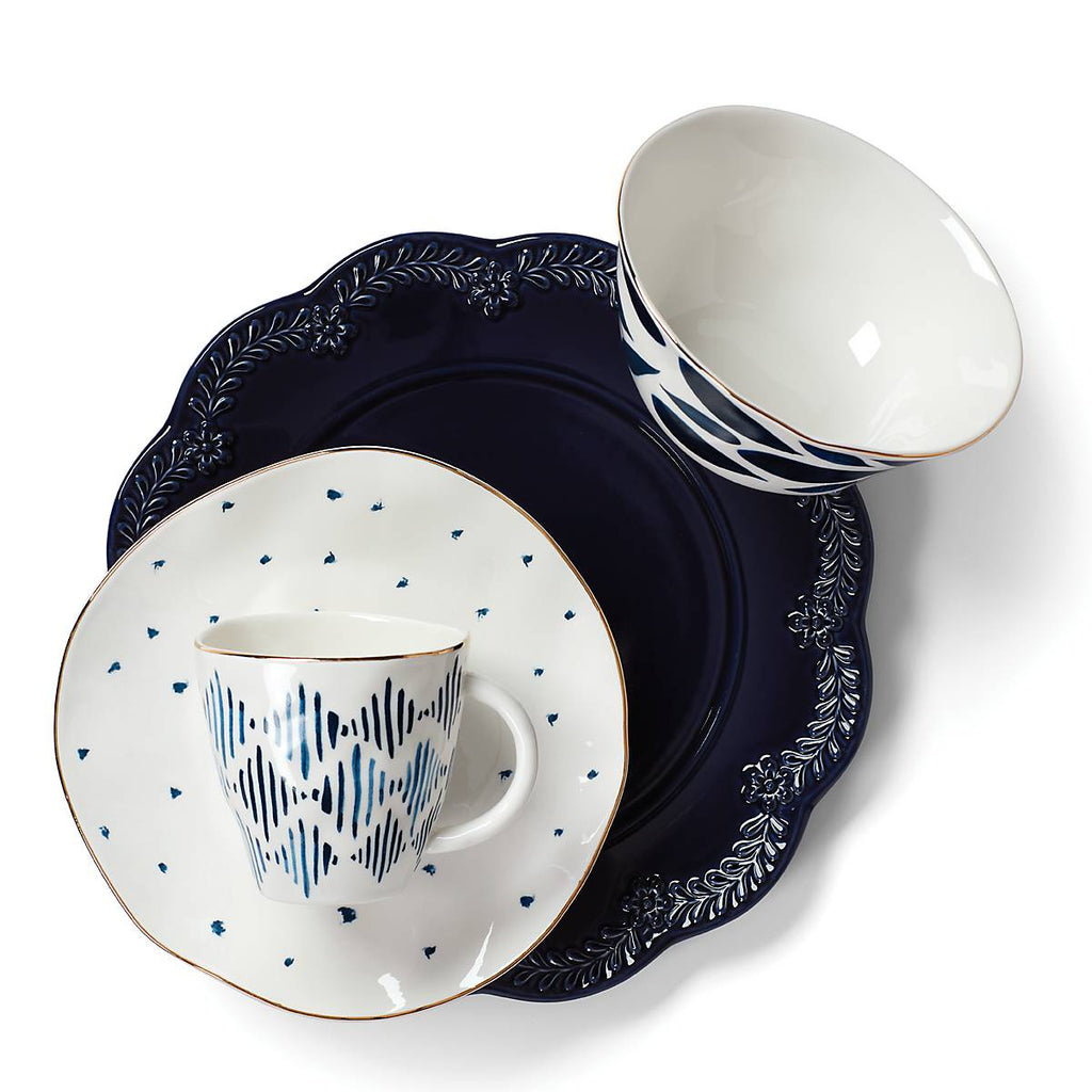 Thekbunny Blue Bay Dessert Mugs - Set of 4