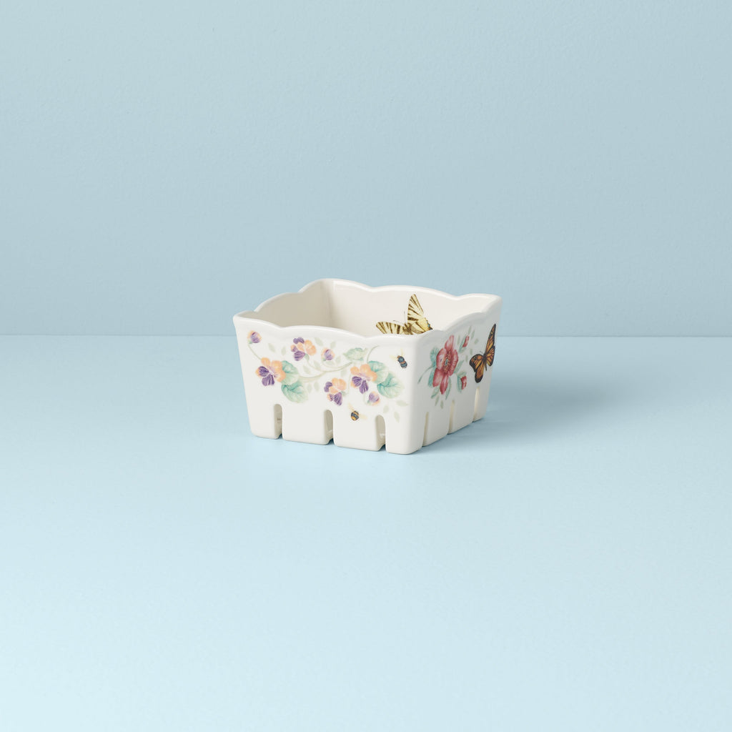 Thekbunny Butterfly Meadow Berry Bowl