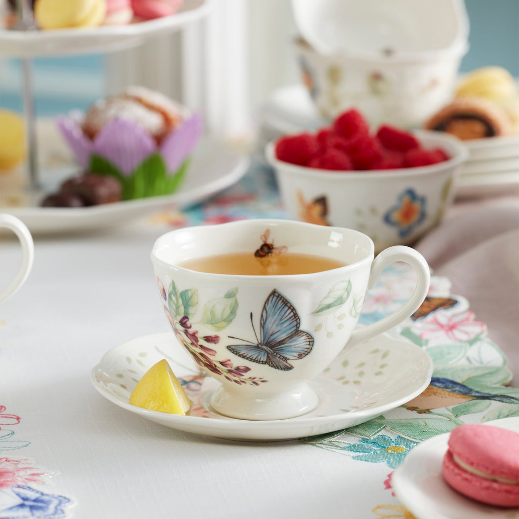 Thekbunny Butterfly Meadow 7-Piece Tea Set