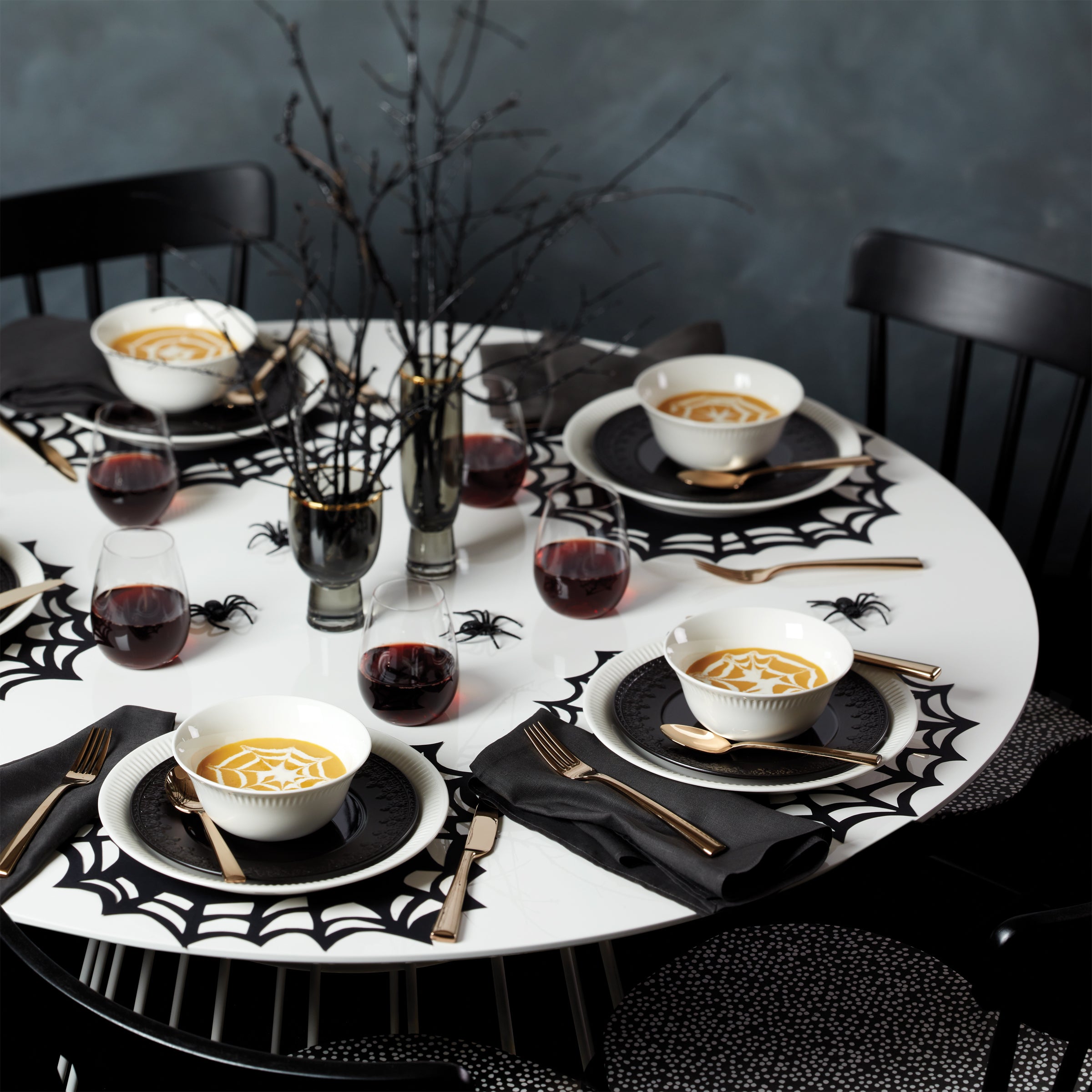 Profile White Dinner Plates - Set of 4