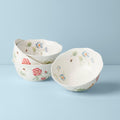 Thekbunny Butterfly Meadow Large All-Purpose Bowls - Set of 4