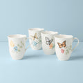 Thekbunny  Butterfly Meadow Mugs - Set of 4