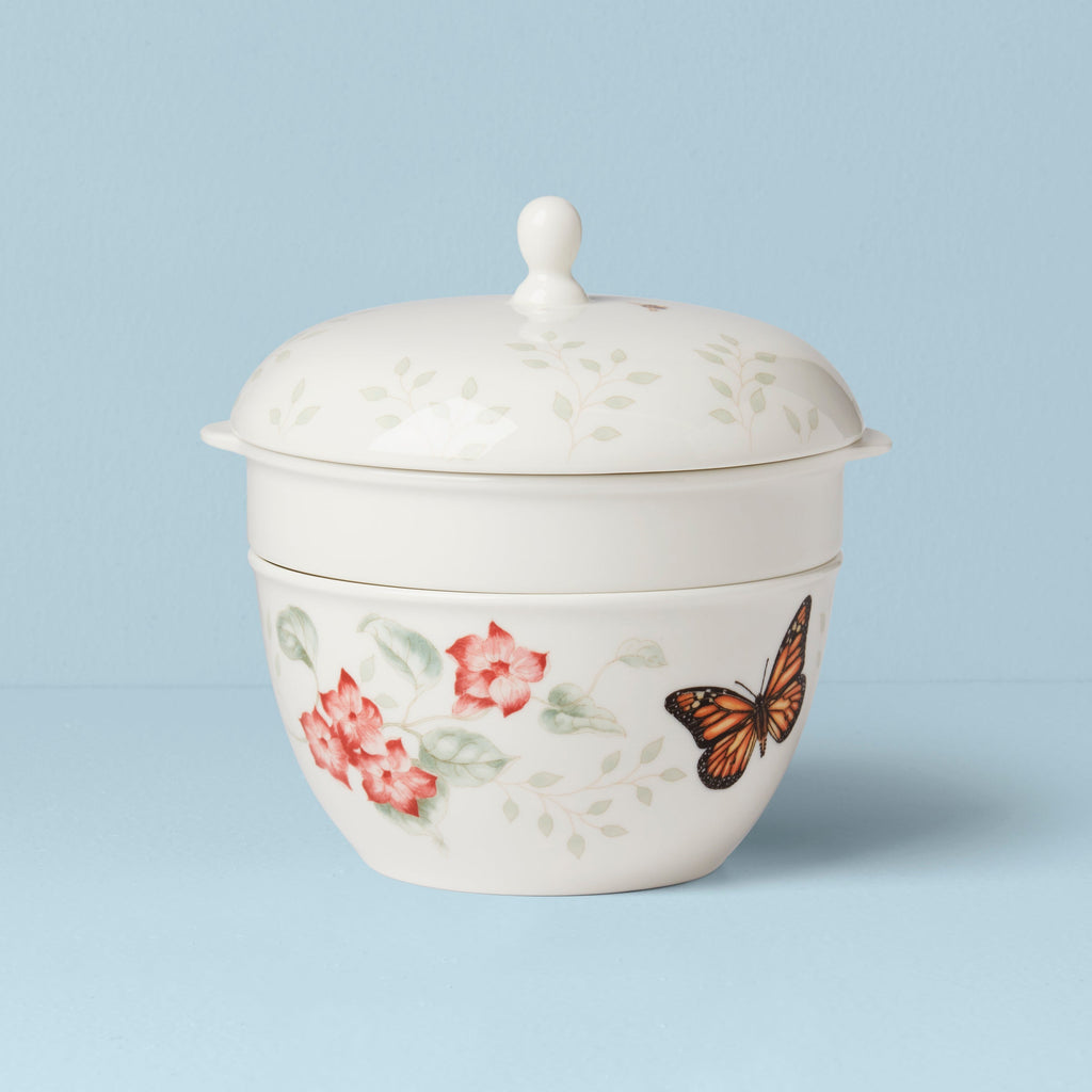 Thekbunny Butterfly Meadow 3-Piece Stackable Bowl Set