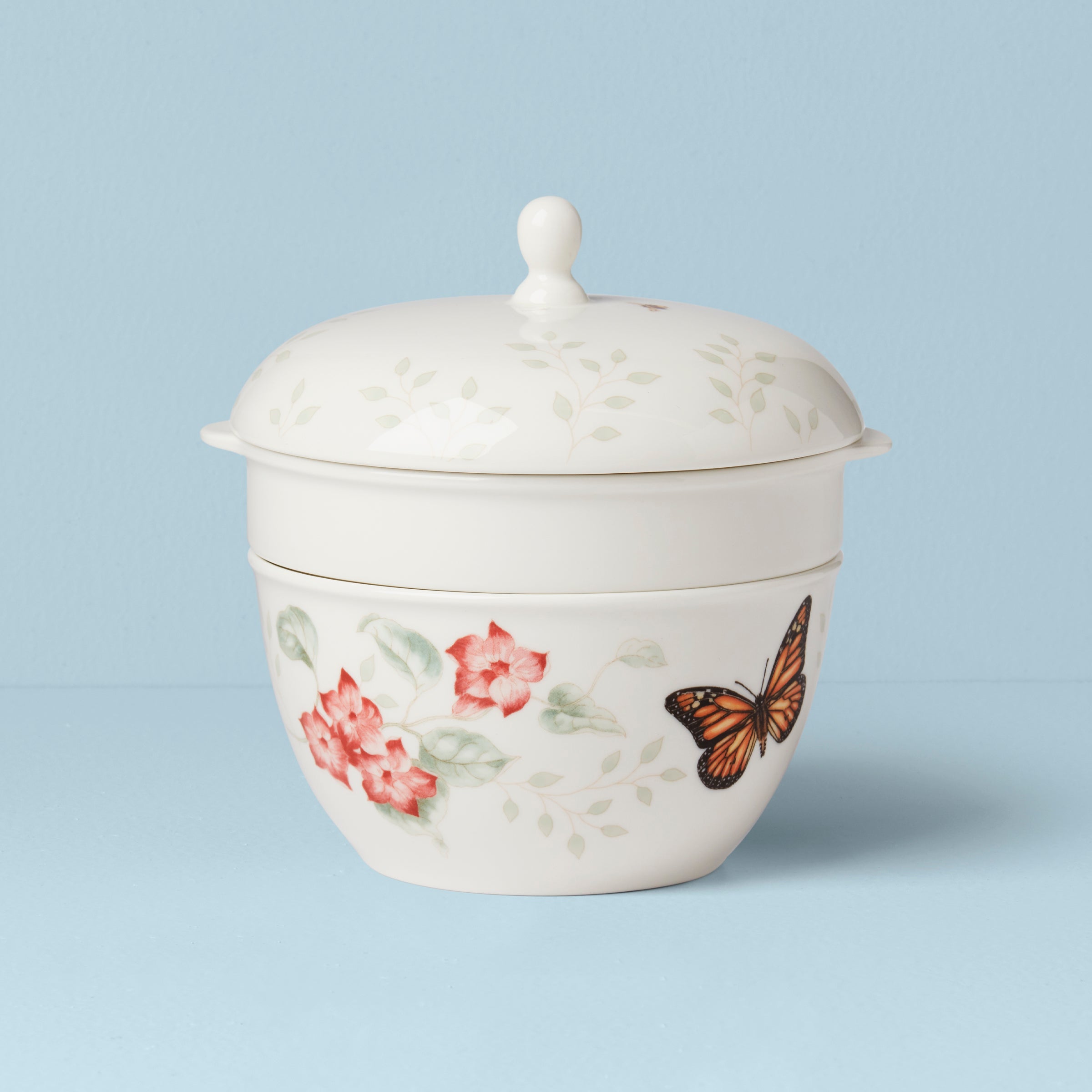 Thekbunny Butterfly Meadow 3-Piece Stackable Bowl Set