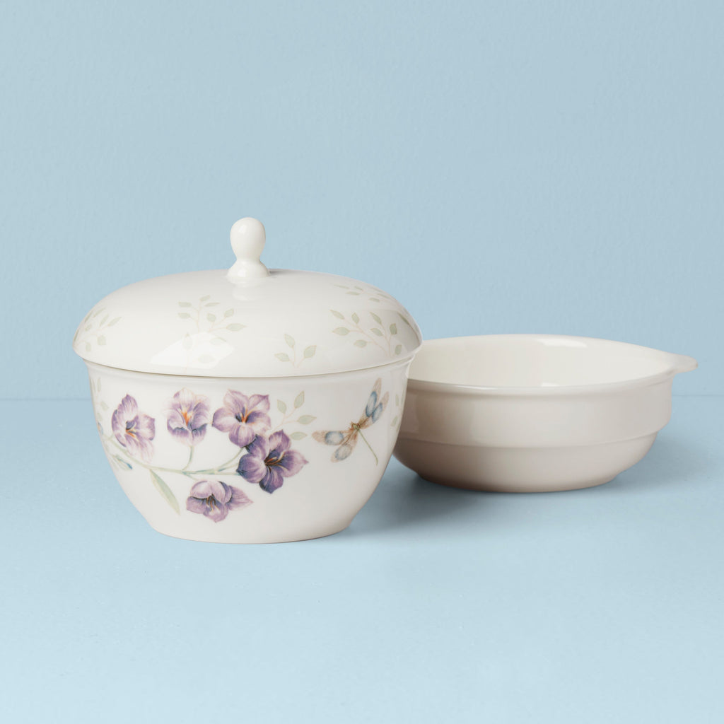 Thekbunny Butterfly Meadow 3-Piece Stackable Bowl Set