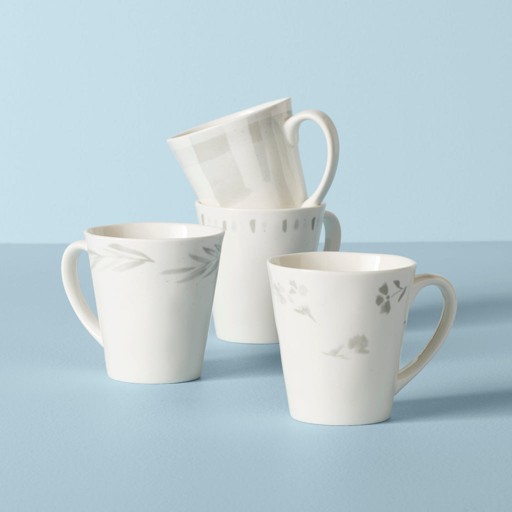Thekbunny  Oyster Bay Assorted Mugs - Set of 4