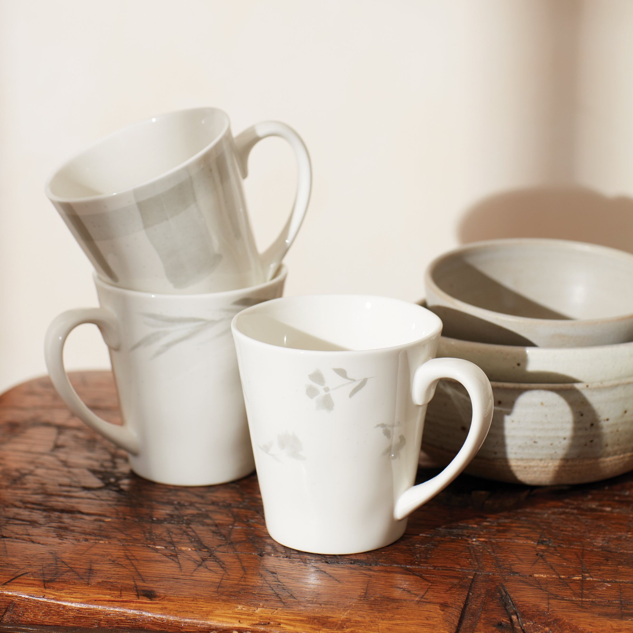 Thekbunny  Oyster Bay Assorted Mugs - Set of 4