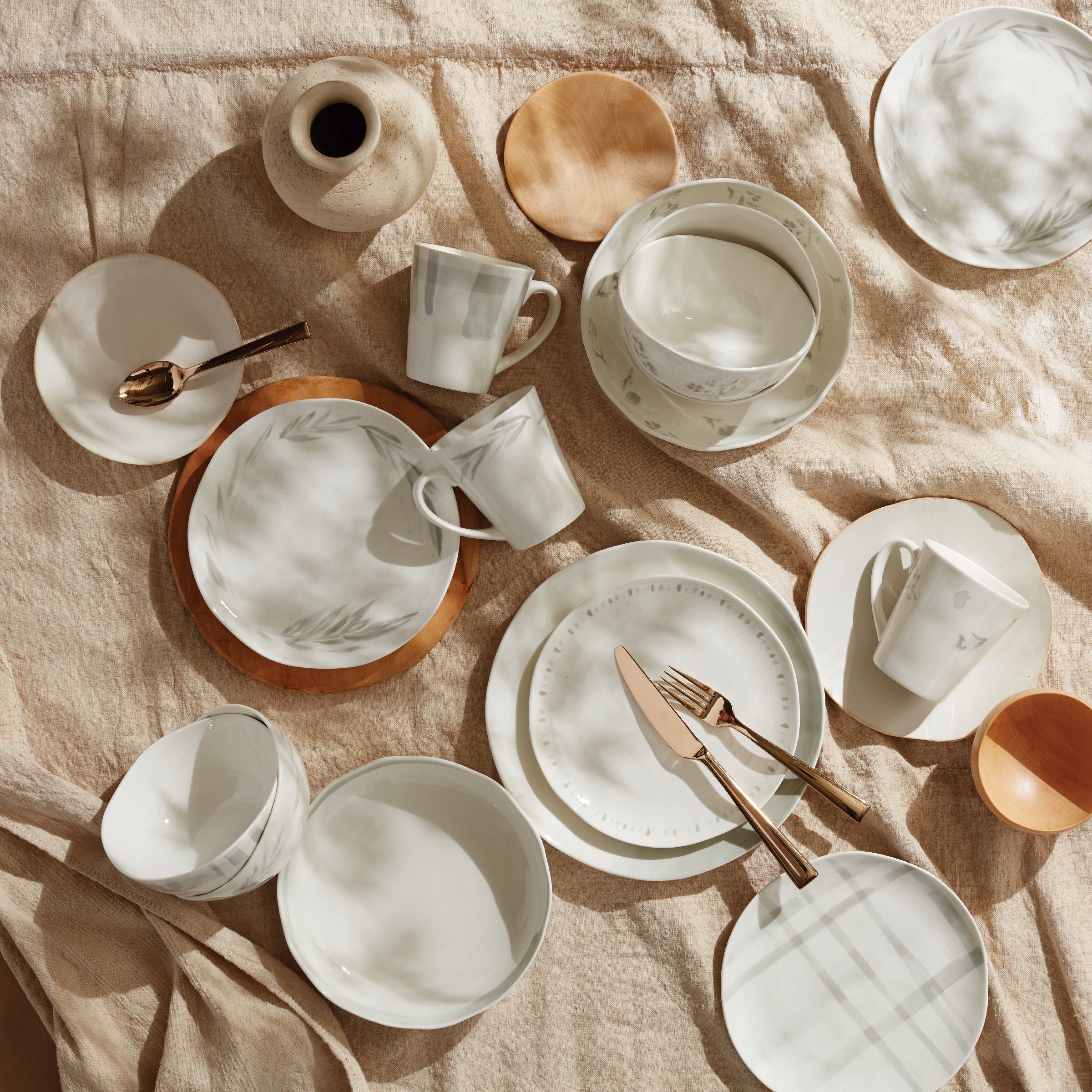 Thekbunny  Oyster Bay Assorted Mugs - Set of 4