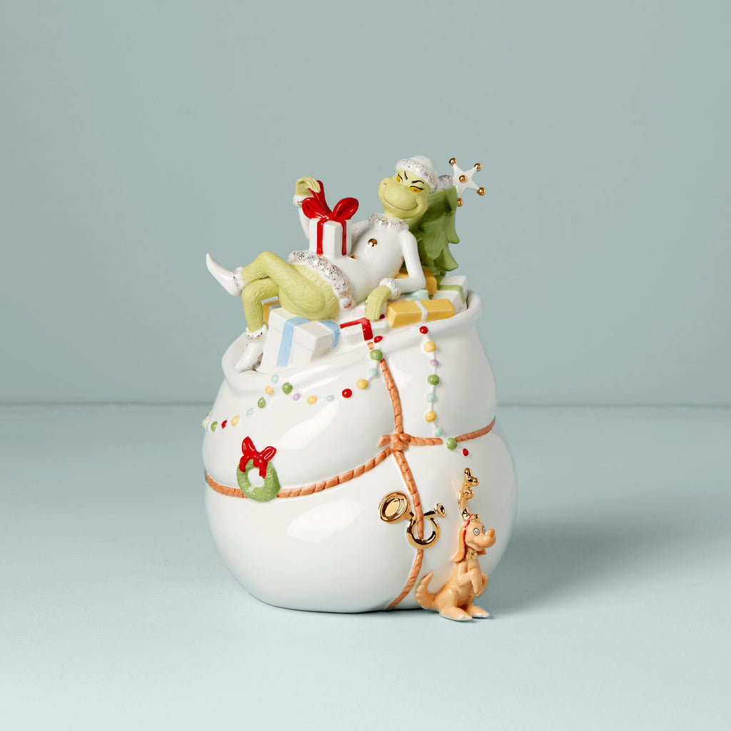 Thekbunny Merry Grinchmas Cookie Jar