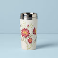 Thekbunny  Butterfly Meadow Bamboo Travel Mug
