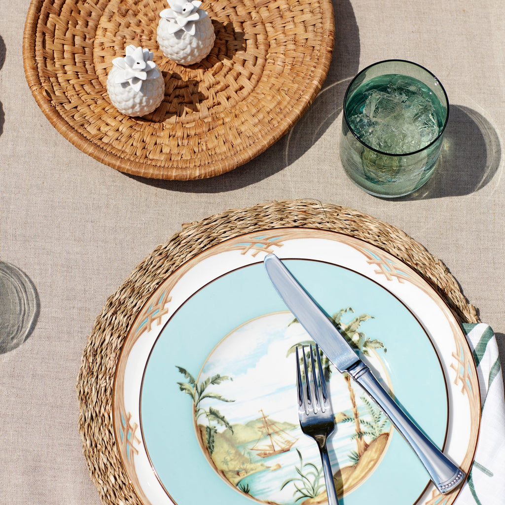 Thekbunny British Colonial Tradewind Accent Plate