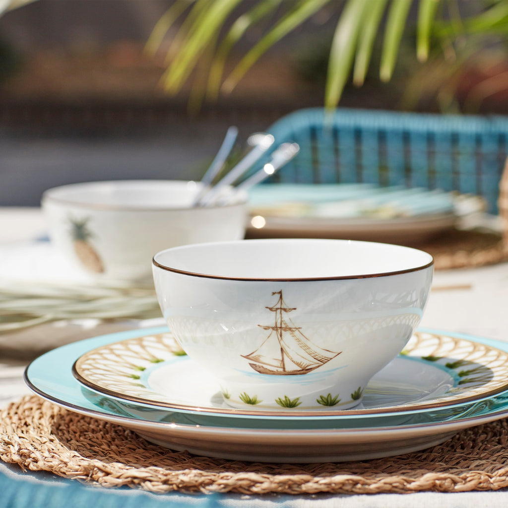 Thekbunny British Colonial Tradewind Rice Bowl