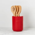 Thekbunny Knock On Wood Apple Crock With Servers