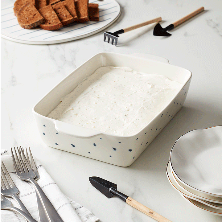 Thekbunny Blue Bay Rectangular 2-Piece Baking Dish Set