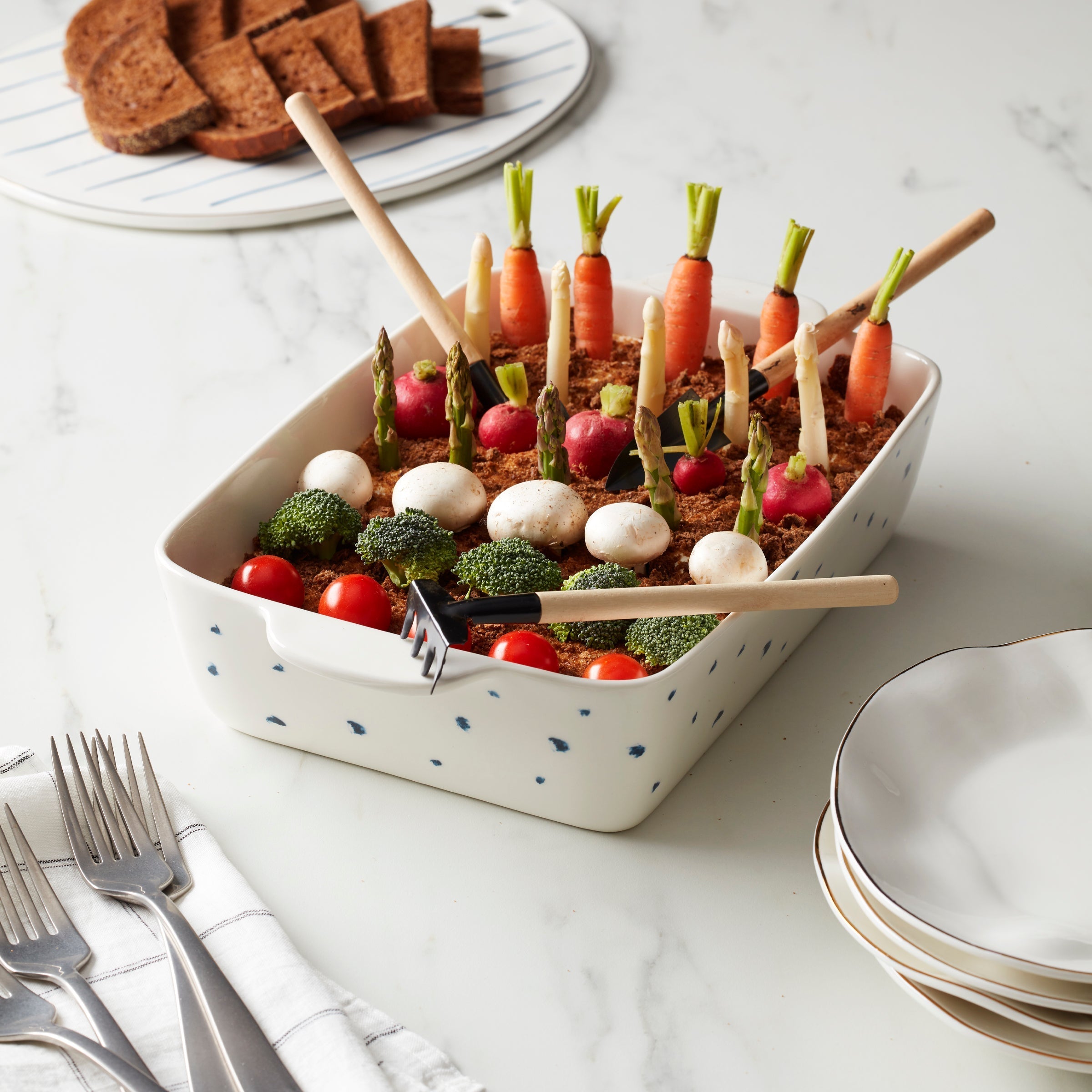 Thekbunny Blue Bay Rectangular 2-Piece Baking Dish Set