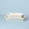 Thekbunny Blue Bay Rectangular 2-Piece Baking Dish Set