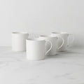 Thekbunny  LX Collective White Mugs - Set of 4