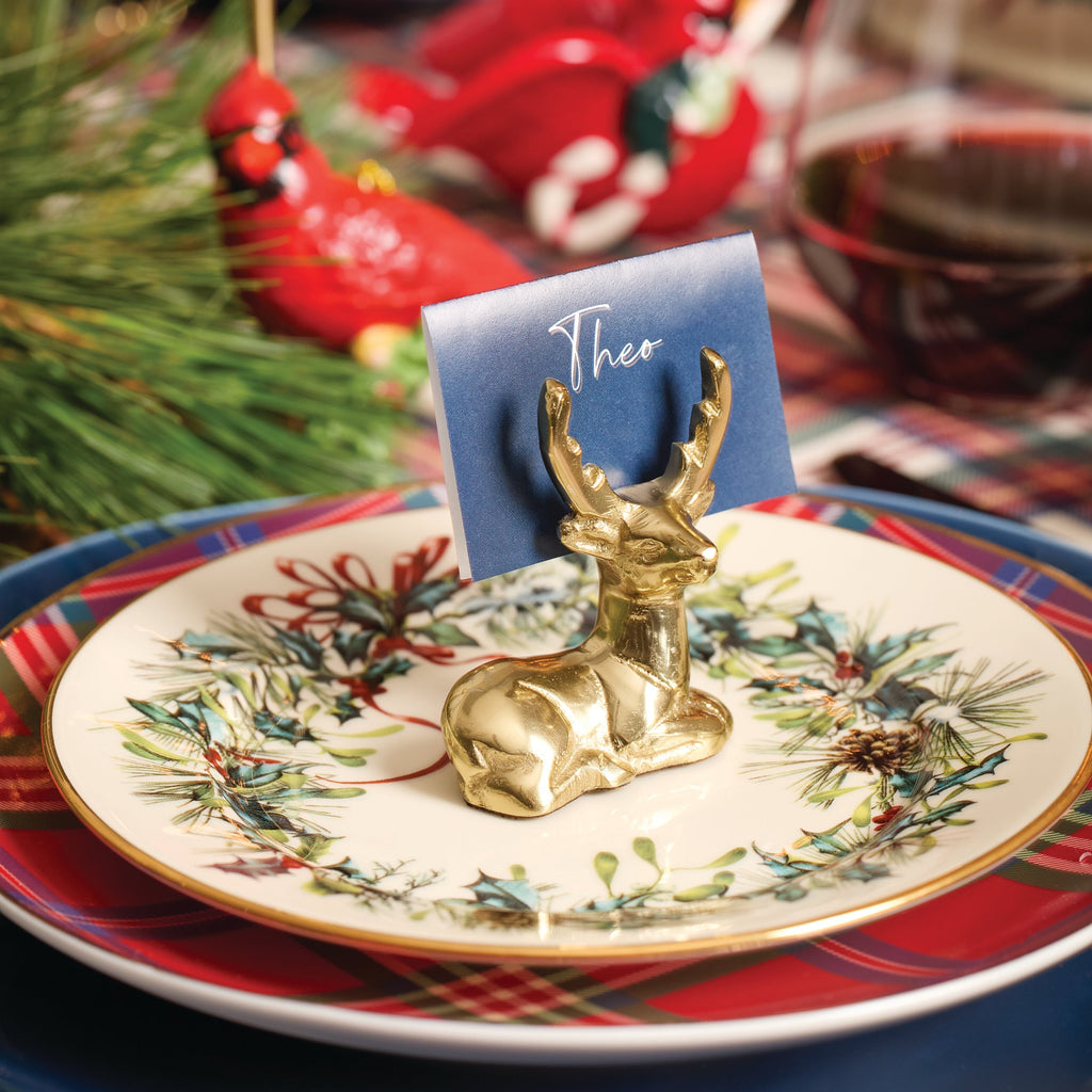 Winter Greetings 6-Piece Dinner Plate Set