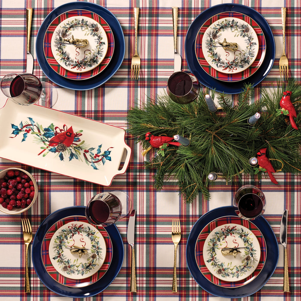 Winter Greetings Dinner Plate