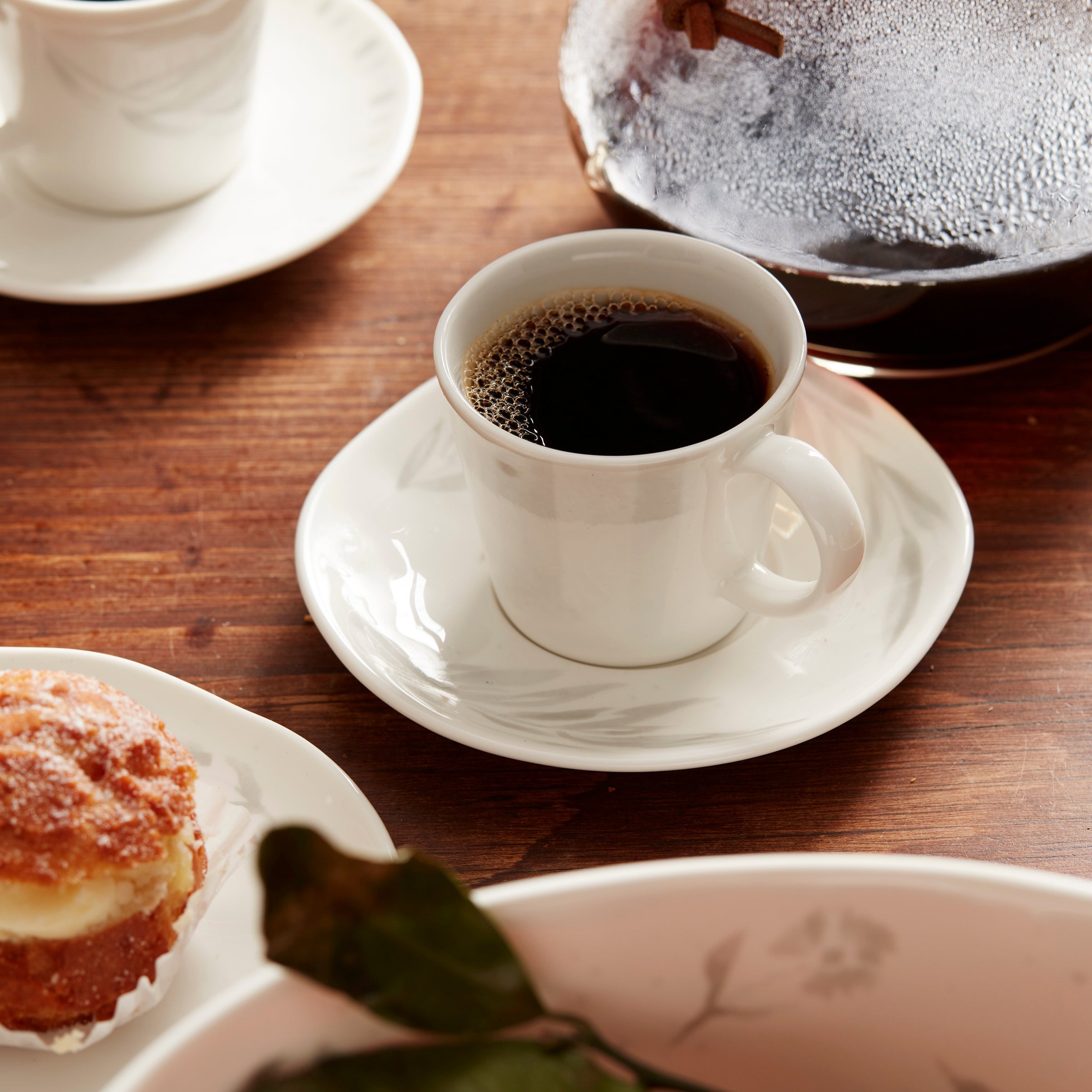Thekbunny  Oyster Bay 8-Piece Espresso Cup & Saucer Set