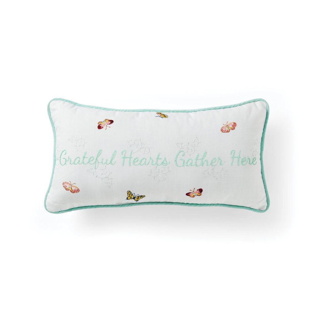 Thekbunny Butterfly Meadow Live Well Pillow 10X20