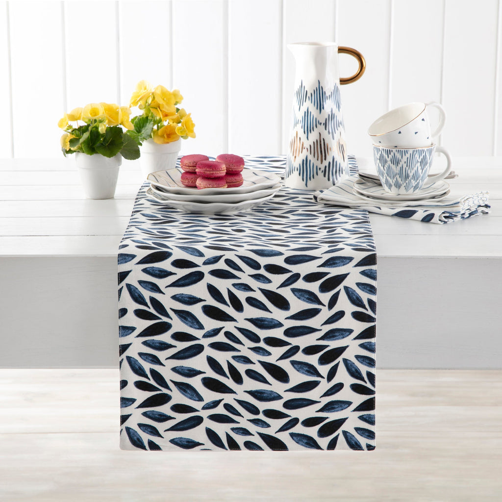 Thekbunny Blue Bay Reversible Table Runner