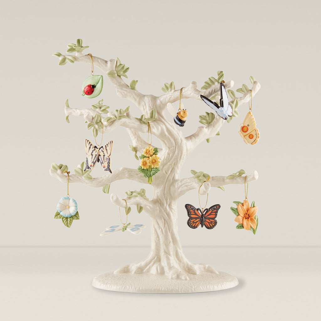 Thekbunny Butterfly Meadow 10-Piece Mini Ornament Set