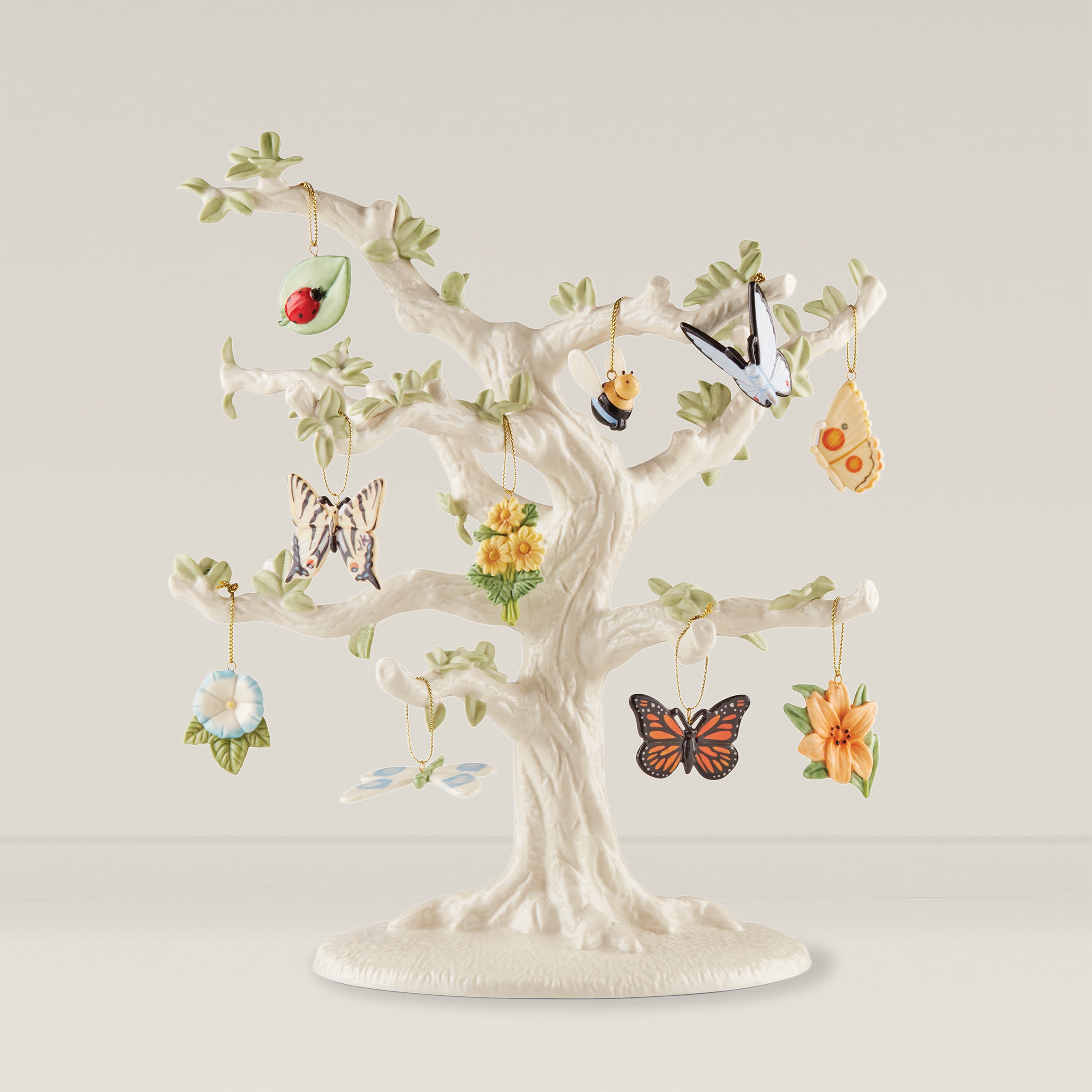 Thekbunny Butterfly Meadow 10-Piece Mini Ornament Set