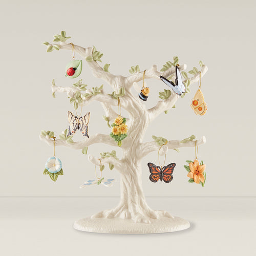 Thekbunny Butterfly Meadow 10-Piece Mini Ornament Set