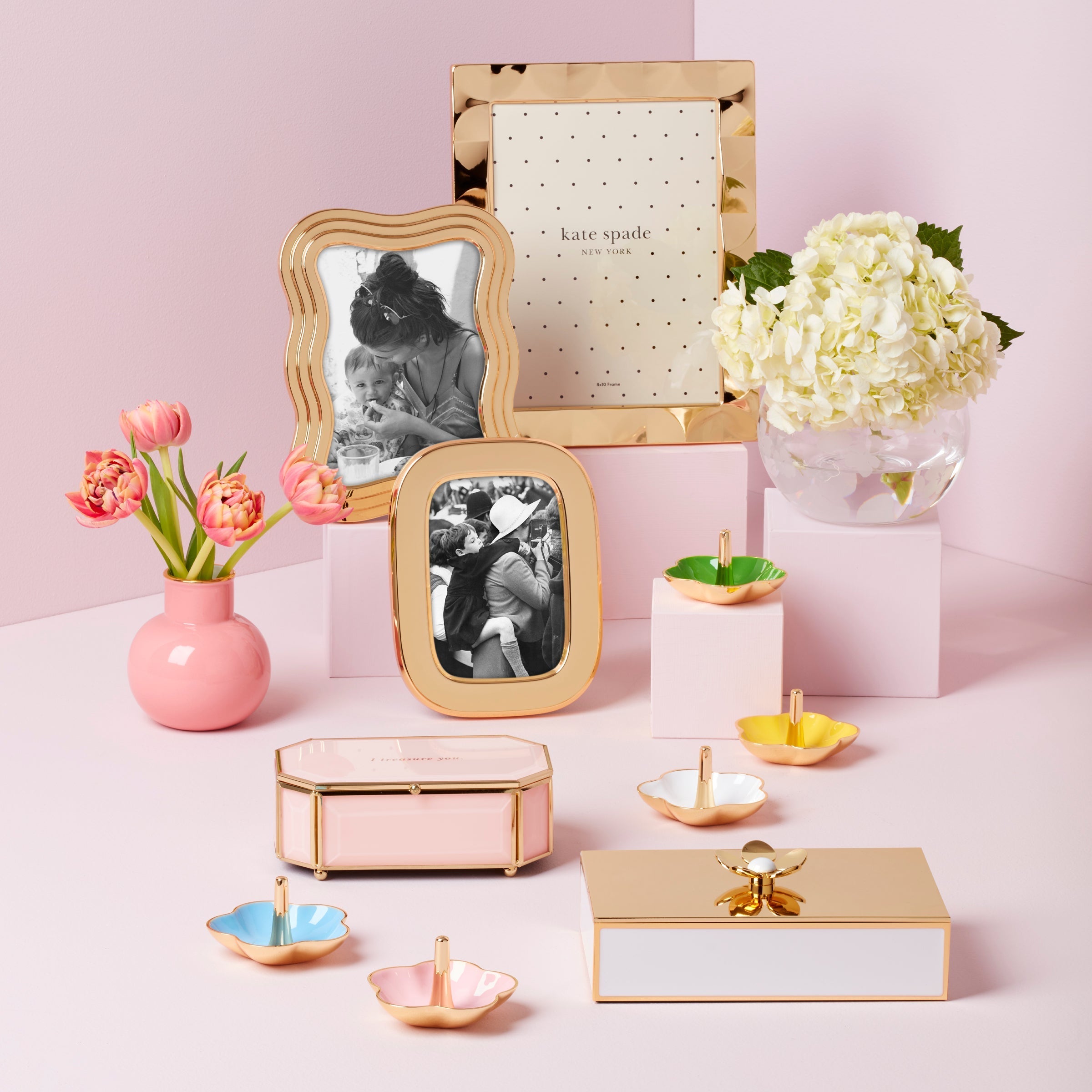 Thekbunny I Treasure You Pink Jewelry Box