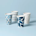 Thekbunny Blue Bay Melamine Assorted Tumblers - Set of 4