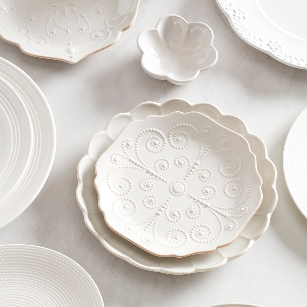 Thekbunny French Perle Scallop Mini Dish